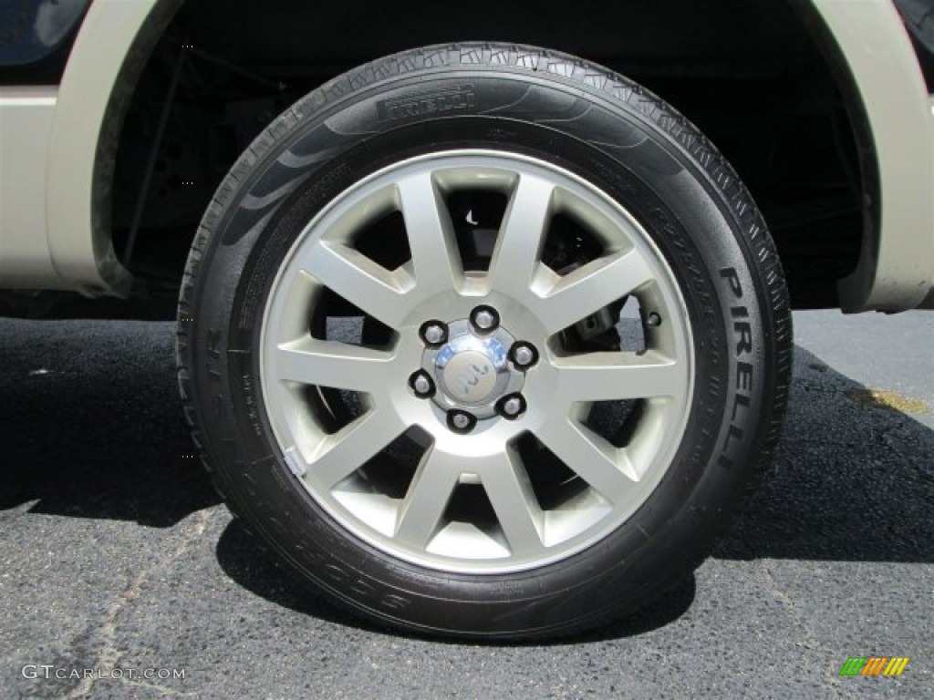 2010 F150 King Ranch SuperCrew - Tuxedo Black / Chapparal Leather photo #4