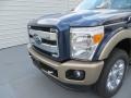 2014 Blue Jeans Metallic Ford F250 Super Duty King Ranch Crew Cab 4x4  photo #13