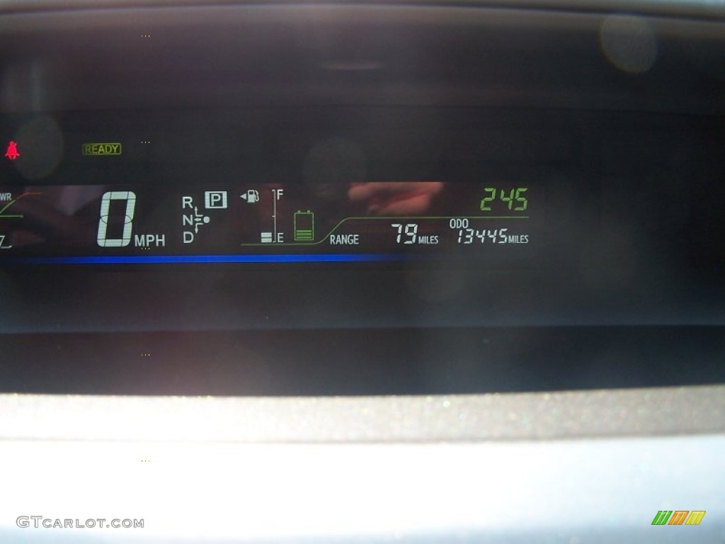 2013 Prius v Two Hybrid - Clear Sky Metallic / Bisque photo #16