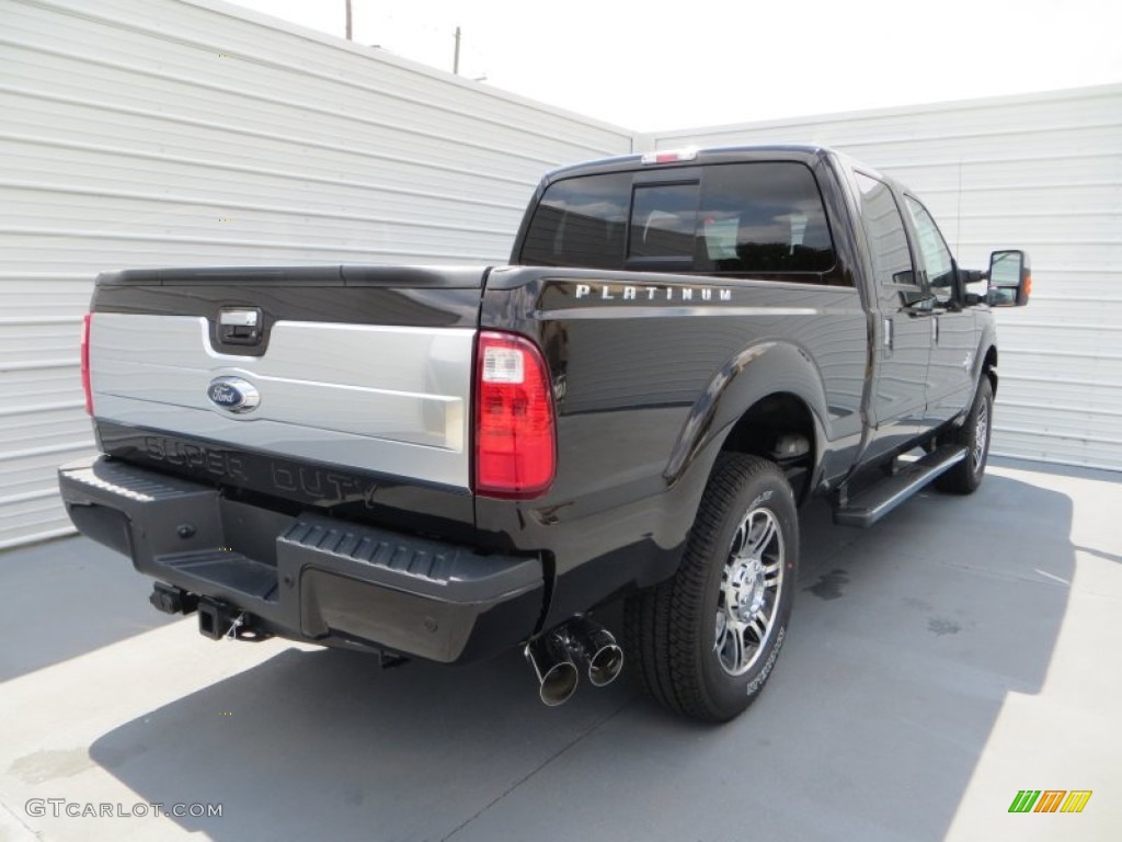Kodiak Brown Metallic 2014 Ford F250 Super Duty Platinum Crew Cab 4x4 Exterior Photo #85543814