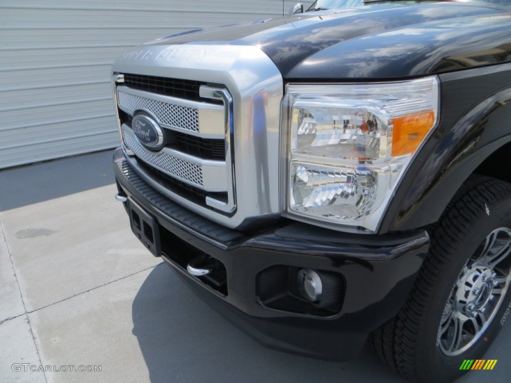 2014 F250 Super Duty Platinum Crew Cab 4x4 - Kodiak Brown Metallic / Platinum Pecan Leather photo #12