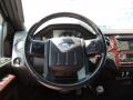 Black 2010 Ford F450 Super Duty Lariat Crew Cab 4x4 Dually Steering Wheel