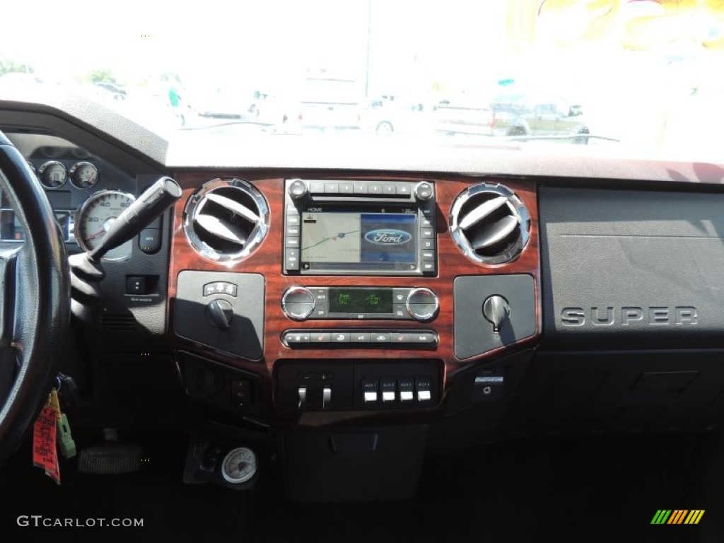 2010 F450 Super Duty Lariat Crew Cab 4x4 Dually - Black / Black photo #19
