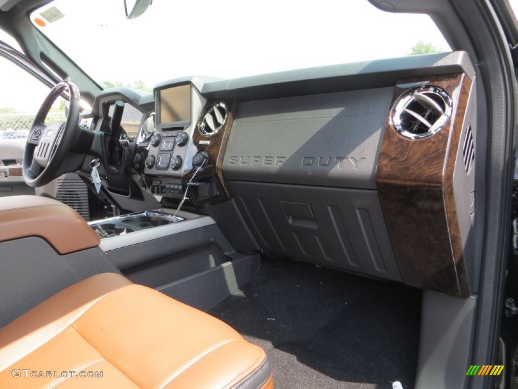 2014 F250 Super Duty Platinum Crew Cab 4x4 - Kodiak Brown Metallic / Platinum Pecan Leather photo #19