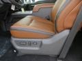Platinum Pecan Leather Front Seat Photo for 2014 Ford F250 Super Duty #85544300