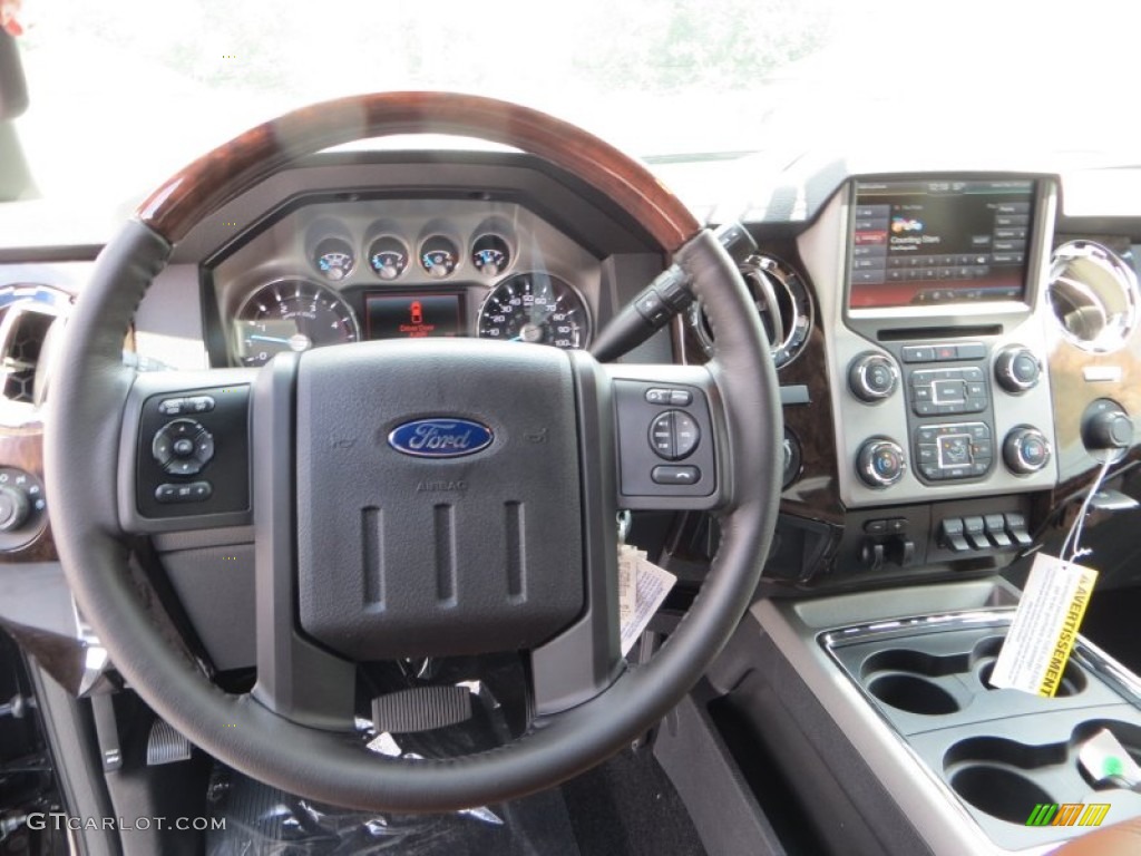 2014 F250 Super Duty Platinum Crew Cab 4x4 - Kodiak Brown Metallic / Platinum Pecan Leather photo #25