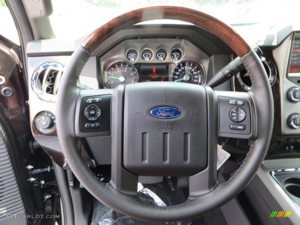 2014 F250 Super Duty Platinum Crew Cab 4x4 - Kodiak Brown Metallic / Platinum Pecan Leather photo #29