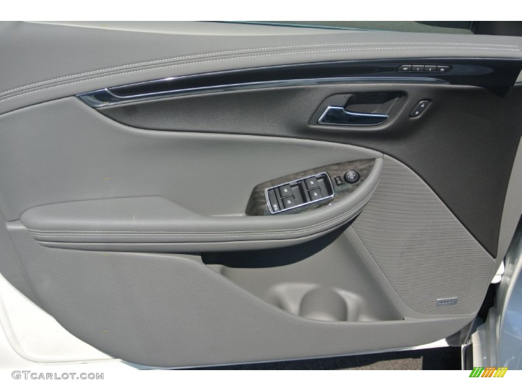 2014 Impala LTZ - White Diamond Tricoat / Jet Black/Dark Titanium photo #9