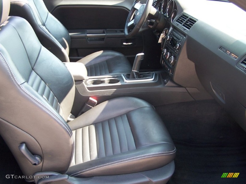 2010 Challenger R/T - Dark Titanium Metallic / Dark Slate Gray photo #14