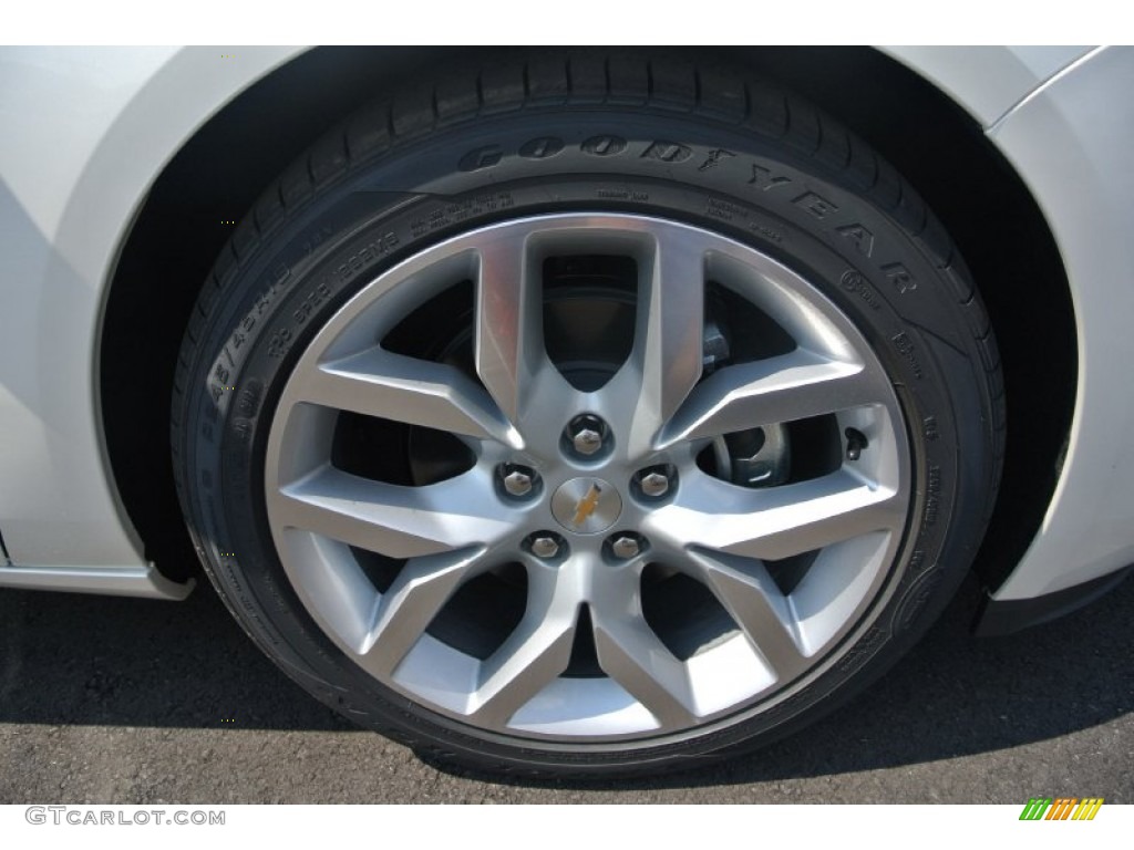 2014 Impala LTZ - White Diamond Tricoat / Jet Black/Dark Titanium photo #22