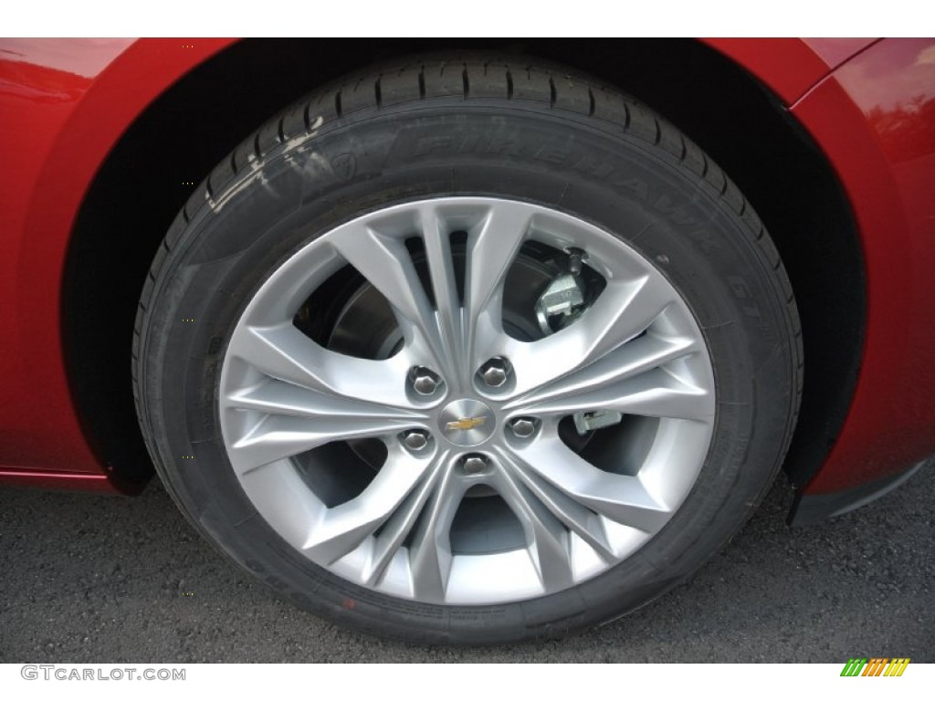 2014 Impala LT - Crystal Red Tintcoat / Jet Black photo #20