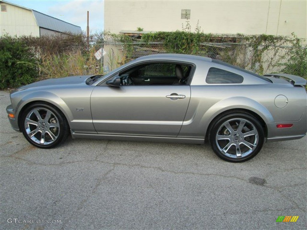 2008 Mustang GT Premium Coupe - Vapor Silver Metallic / Dark Charcoal photo #3