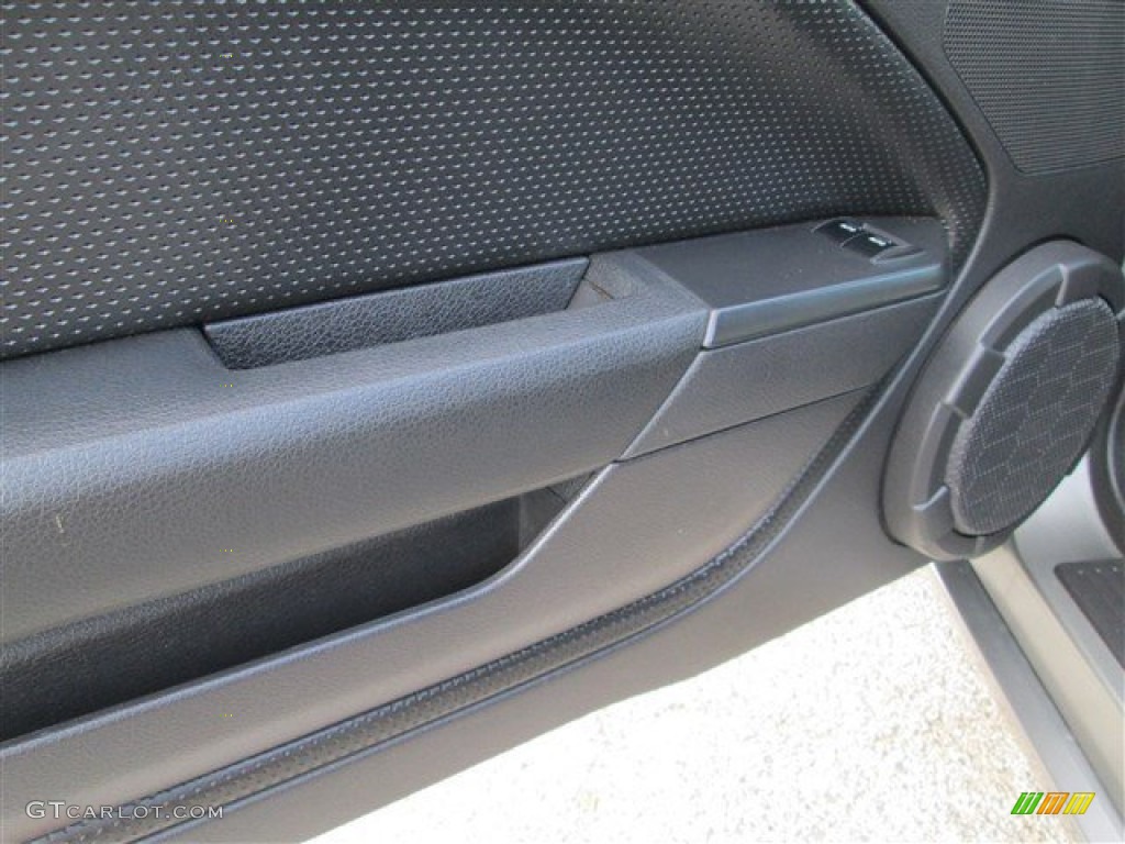 2008 Mustang GT Premium Coupe - Vapor Silver Metallic / Dark Charcoal photo #12