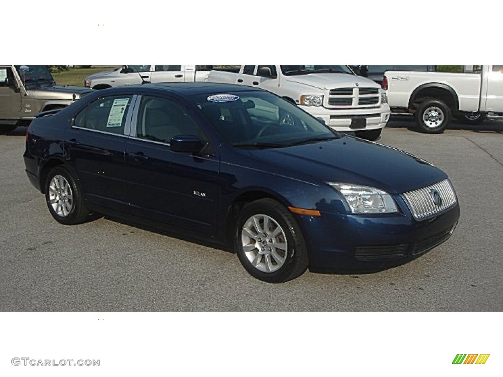 2007 Milan I4 - Dark Blue Pearl Metallic / Dark Charcoal photo #46
