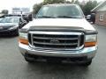 1999 Oxford White Ford F350 Super Duty XLT SuperCab 4x4 Chassis Flat Bed  photo #23