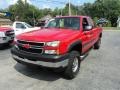 Victory Red - Silverado 2500HD LT Extended Cab 4x4 Photo No. 2