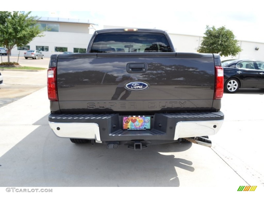 2009 F350 Super Duty XL Crew Cab - Sterling Grey Metallic / Medium Stone photo #4