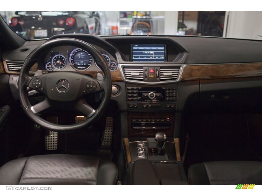 2010 Mercedes-Benz E 63 AMG Sedan Black Dashboard Photo #85548734