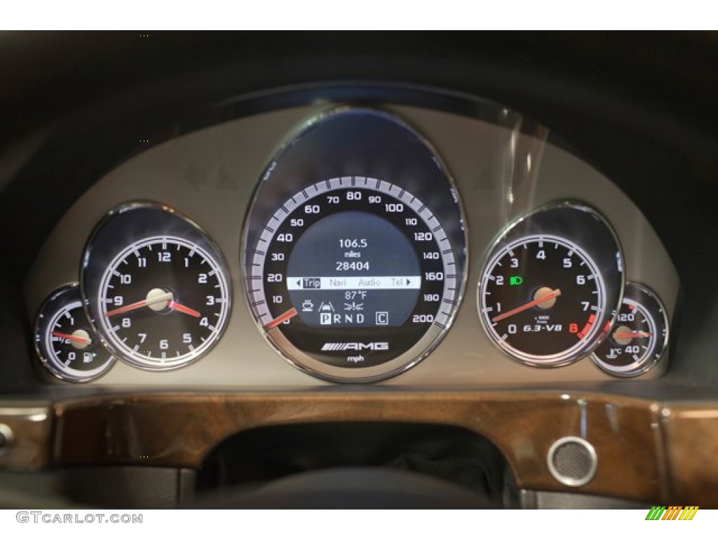 2010 Mercedes-Benz E 63 AMG Sedan Gauges Photo #85548770