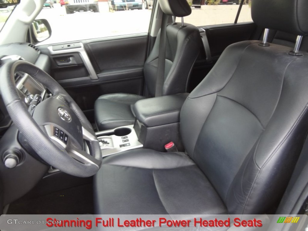 2011 4Runner Limited 4x4 - Black / Black Leather photo #4