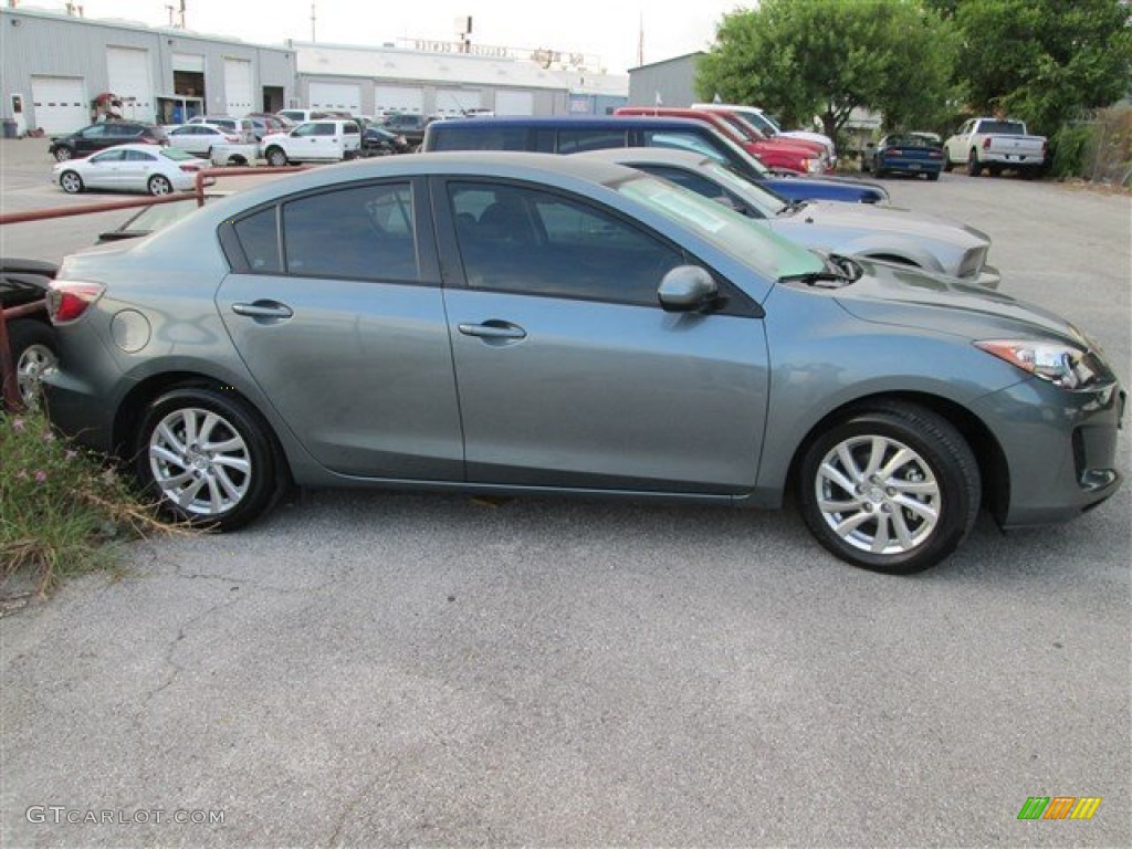 2012 MAZDA3 i Touring 4 Door - Dolphin Gray Mica / Black photo #3