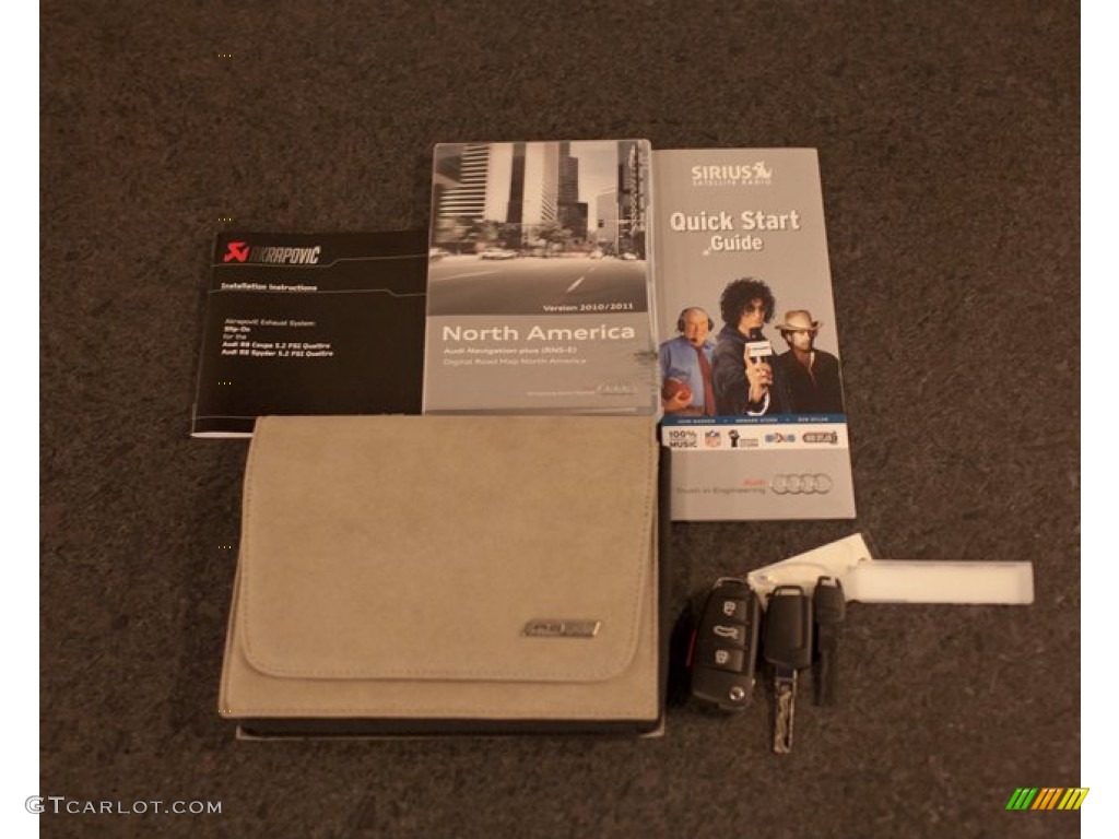 2011 Audi R8 5.2 FSI quattro Books/Manuals Photo #85550084