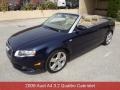 Moro Blue Pearl Effect 2009 Audi A4 3.2 quattro Cabriolet