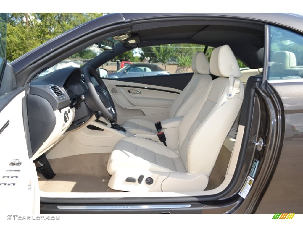 Cornsilk Beige Interior 2014 Volkswagen Eos Executive Photo #85550879