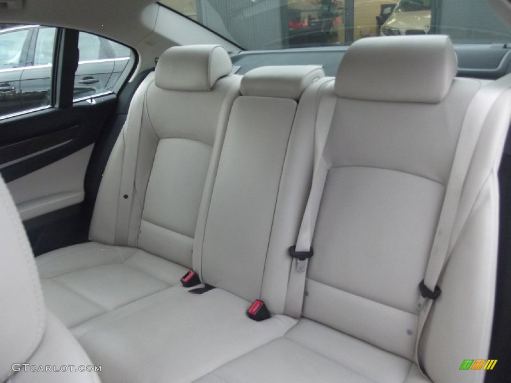 2010 BMW 7 Series 750Li xDrive Sedan Rear Seat Photo #85550981
