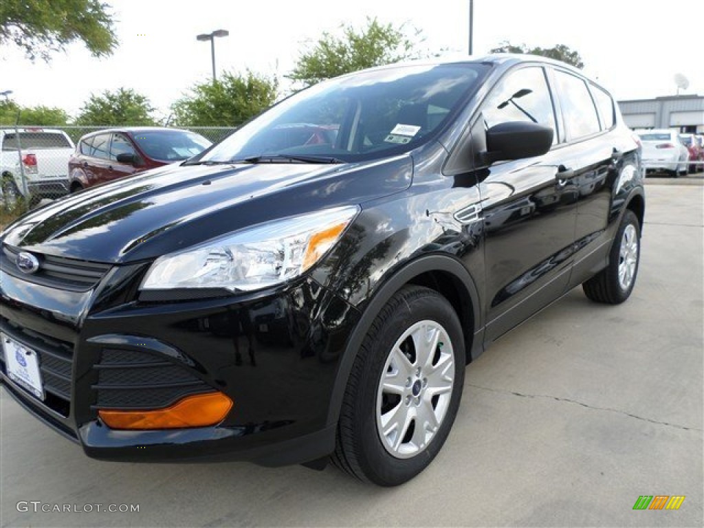 2014 Escape S - Tuxedo Black / Charcoal Black photo #1