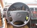 1995 Mercedes-Benz C Beige Interior Steering Wheel Photo