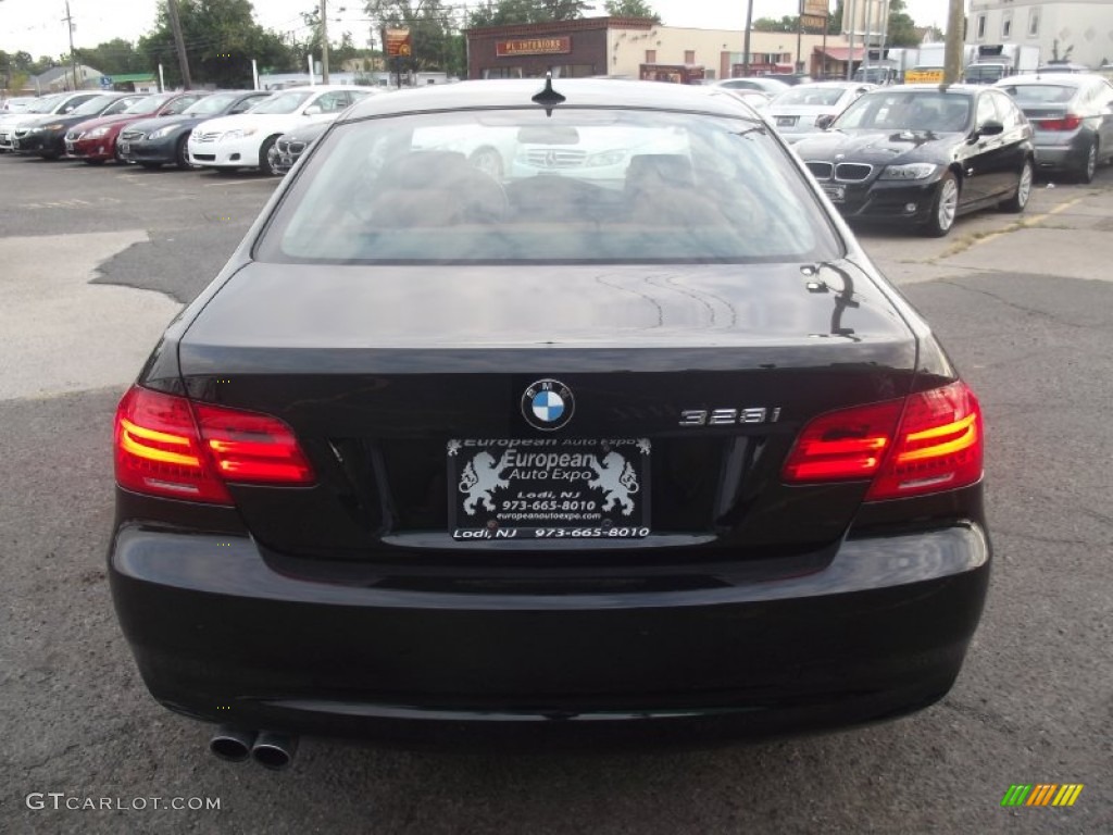 2011 3 Series 328i xDrive Coupe - Black Sapphire Metallic / Saddle Brown Dakota Leather photo #5