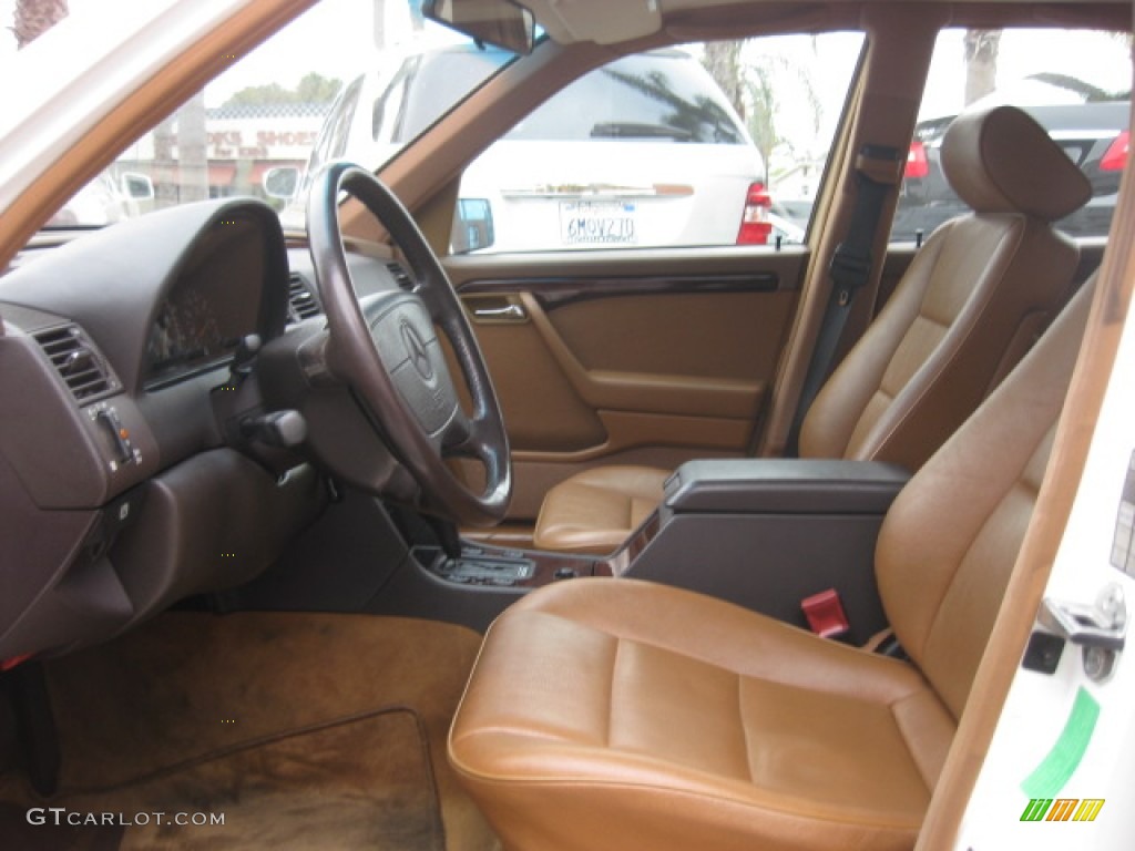 Beige Interior 1995 Mercedes-Benz C 220 Sedan Photo #85553045