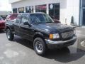 2001 Black Clearcoat Ford Ranger XLT SuperCab 4x4  photo #18