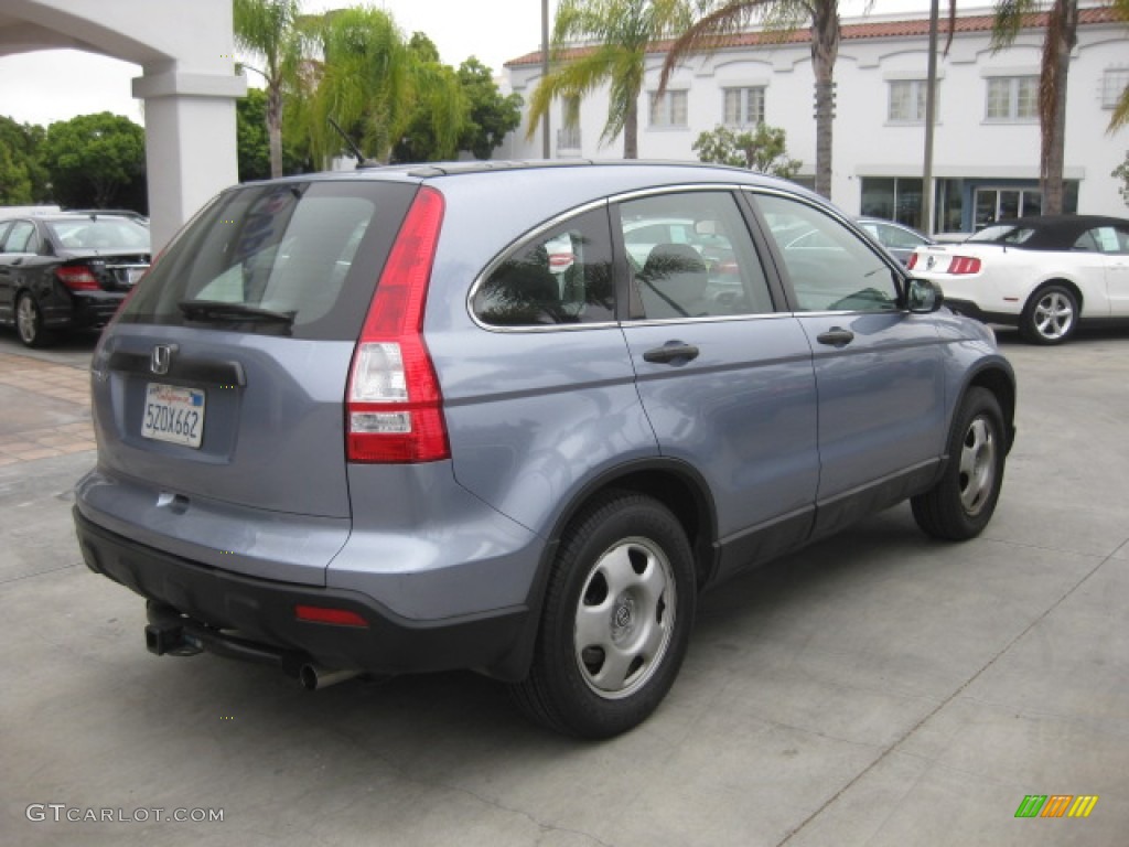 2007 CR-V LX - Glacier Blue Metallic / Gray photo #2