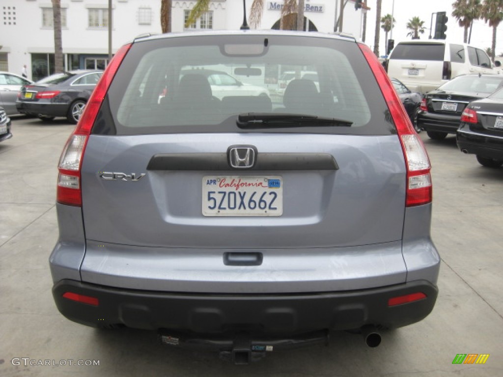 2007 CR-V LX - Glacier Blue Metallic / Gray photo #3