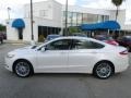 White Platinum - Fusion SE EcoBoost Photo No. 2