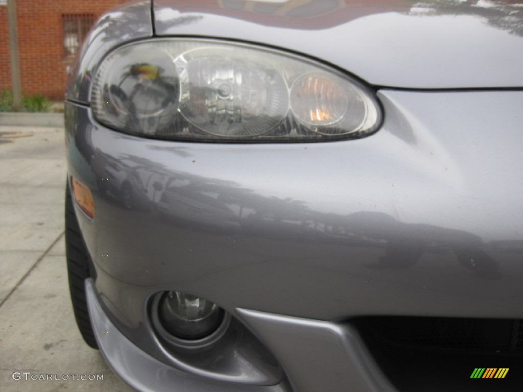 2004 MX-5 Miata MAZDASPEED Roadster - Titanium Gray Metallic / Black/Red photo #23