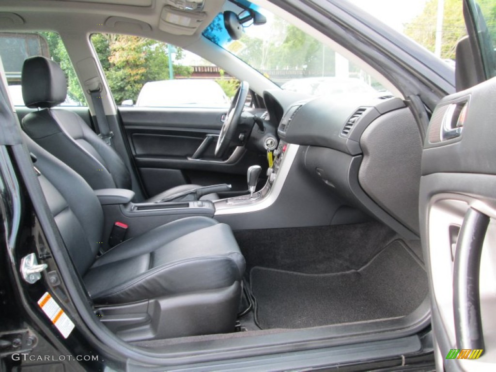 Charcoal Black Interior 2005 Subaru Legacy 2.5i Limited Wagon Photo #85554767