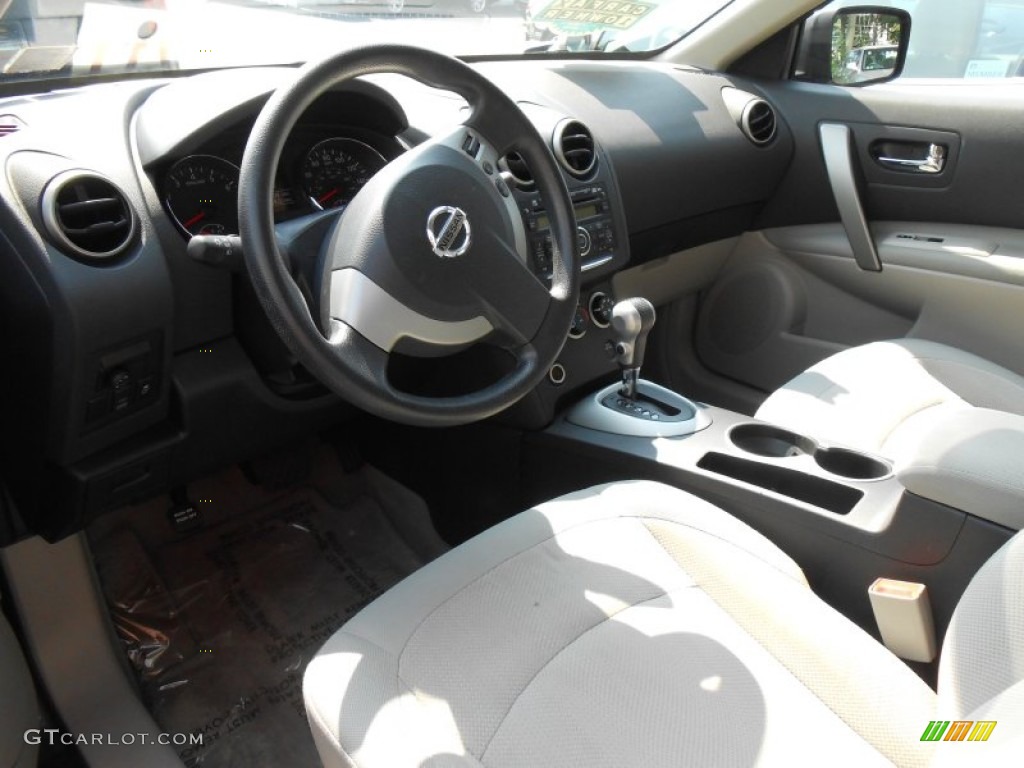 2011 Rogue S AWD - Gotham Gray Metallic / Gray photo #7
