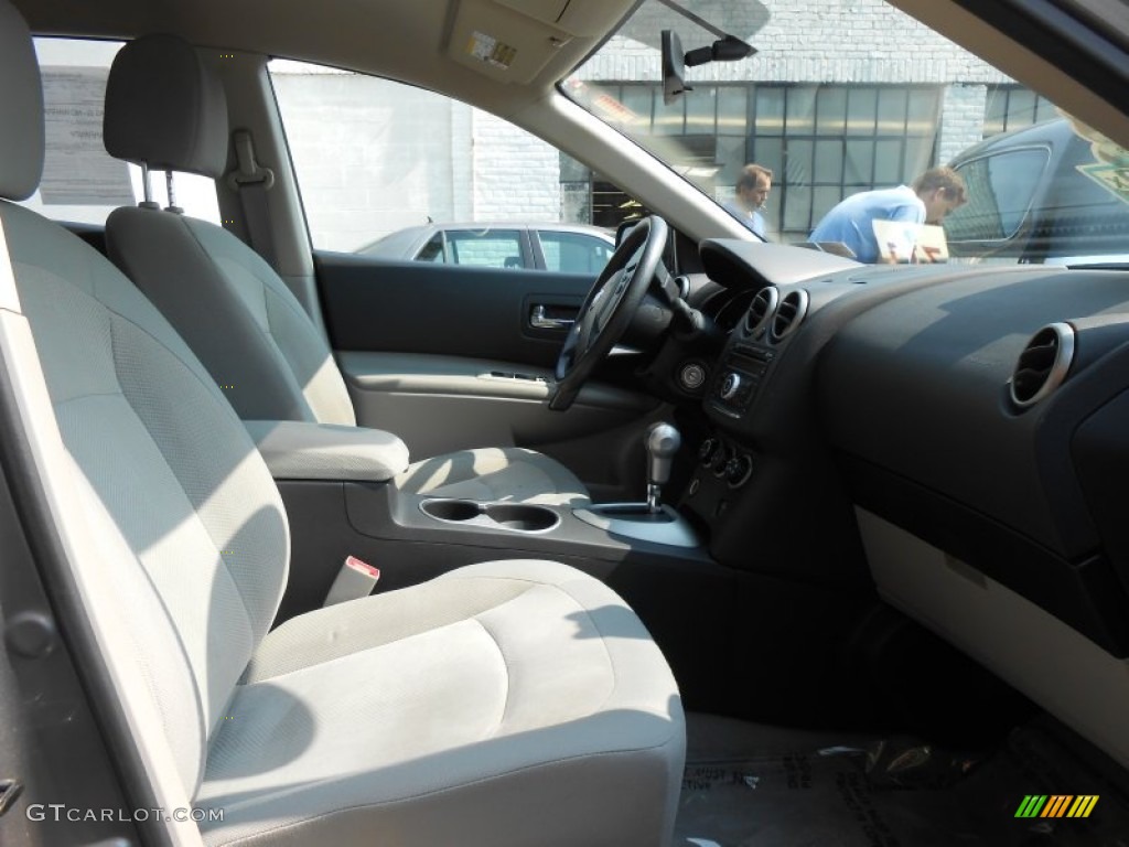 2011 Rogue S AWD - Gotham Gray Metallic / Gray photo #11