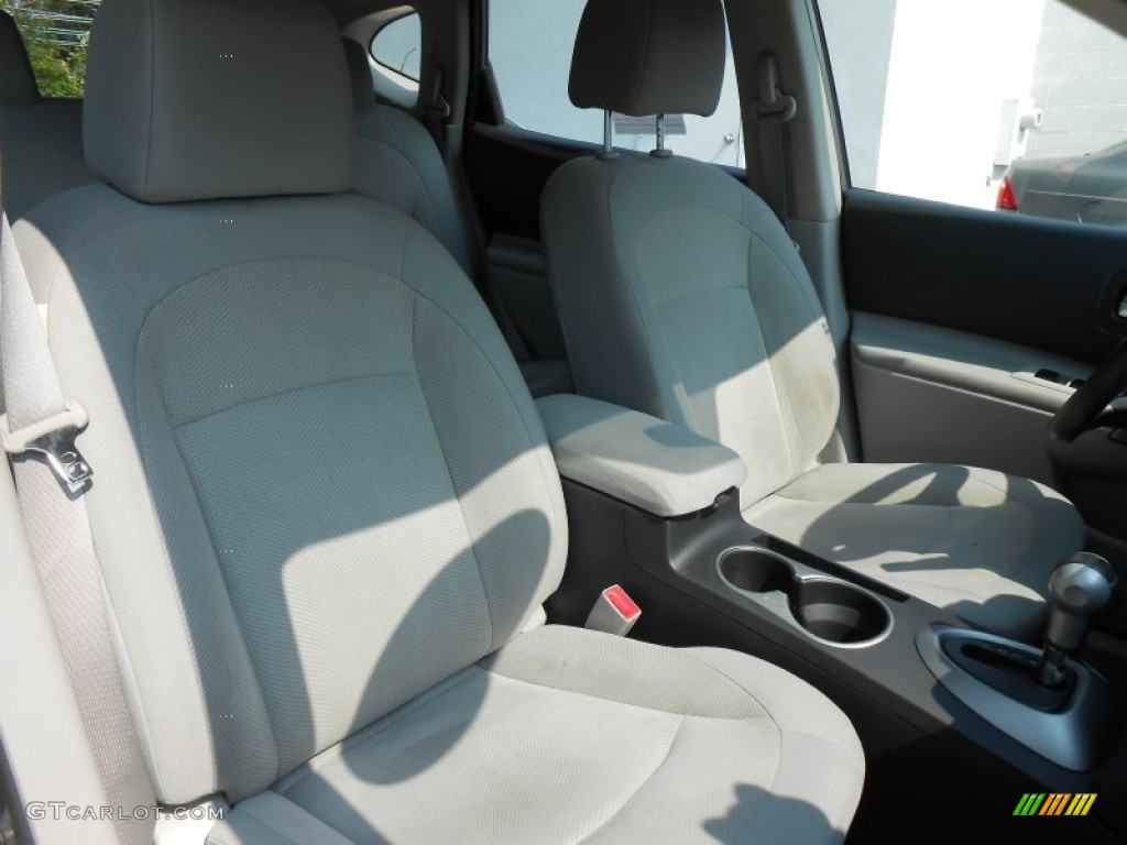 2011 Rogue S AWD - Gotham Gray Metallic / Gray photo #12
