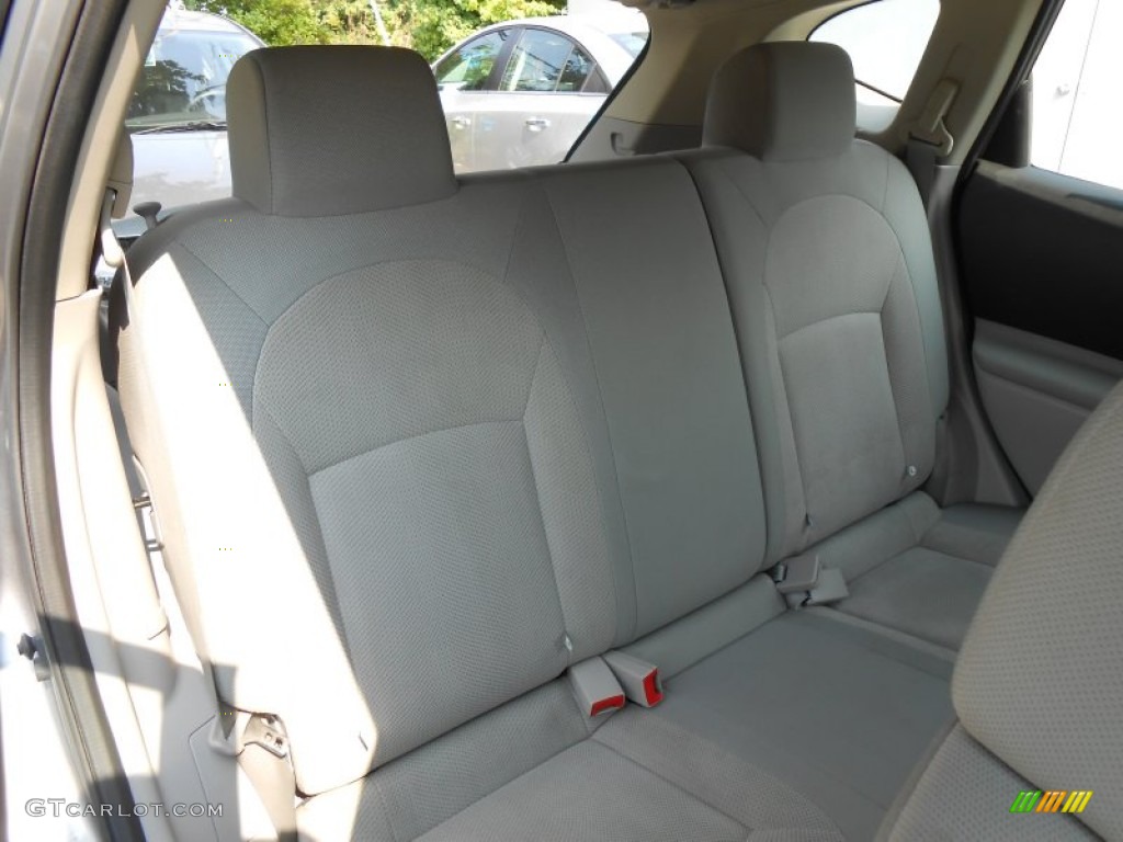 2011 Rogue S AWD - Gotham Gray Metallic / Gray photo #13