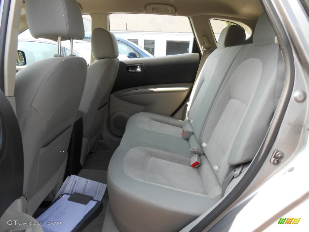 2011 Rogue S AWD - Gotham Gray Metallic / Gray photo #15