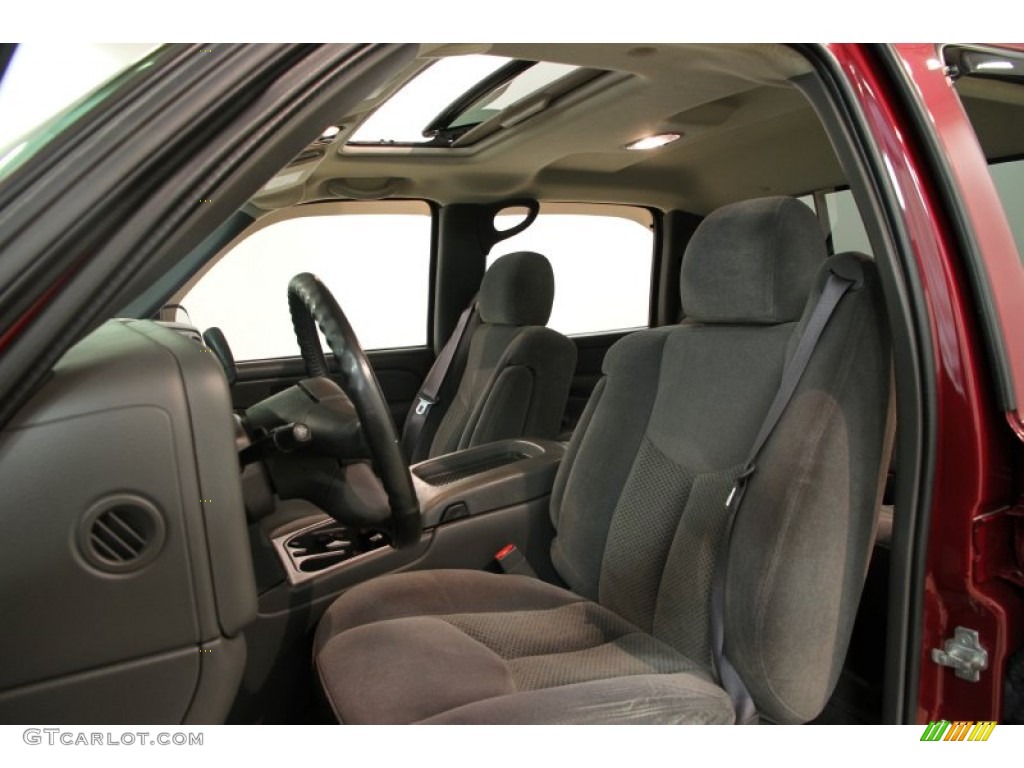 Dark Charcoal Interior 2006 Chevrolet Silverado 1500 LT Crew Cab 4x4 Photo #85555784