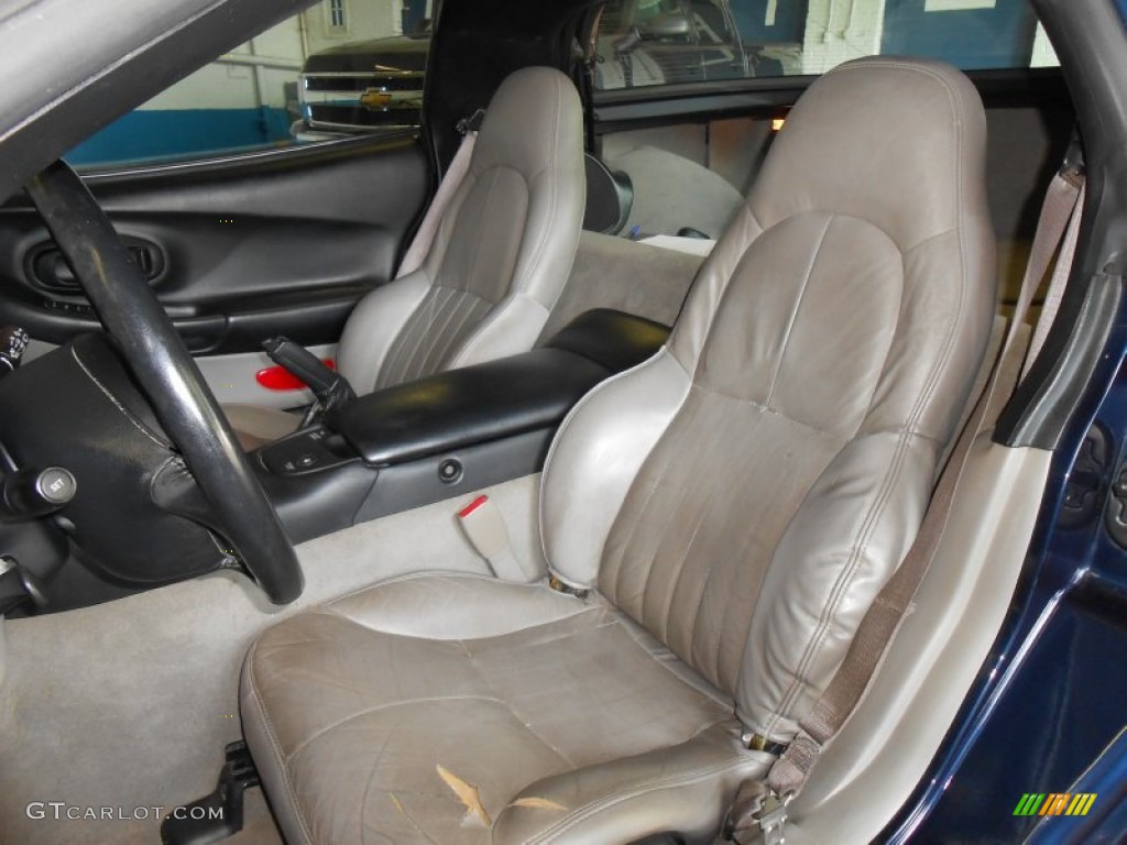 2000 Corvette Coupe - Navy Blue Metallic / Light Oak photo #11