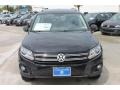 2014 Deep Black Metallic Volkswagen Tiguan SE  photo #2