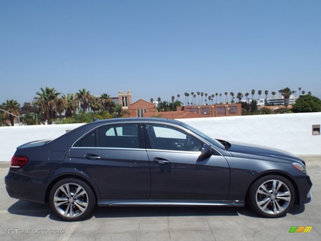 2014 E 350 Sport Sedan - Steel Gray Metallic / Black photo #3