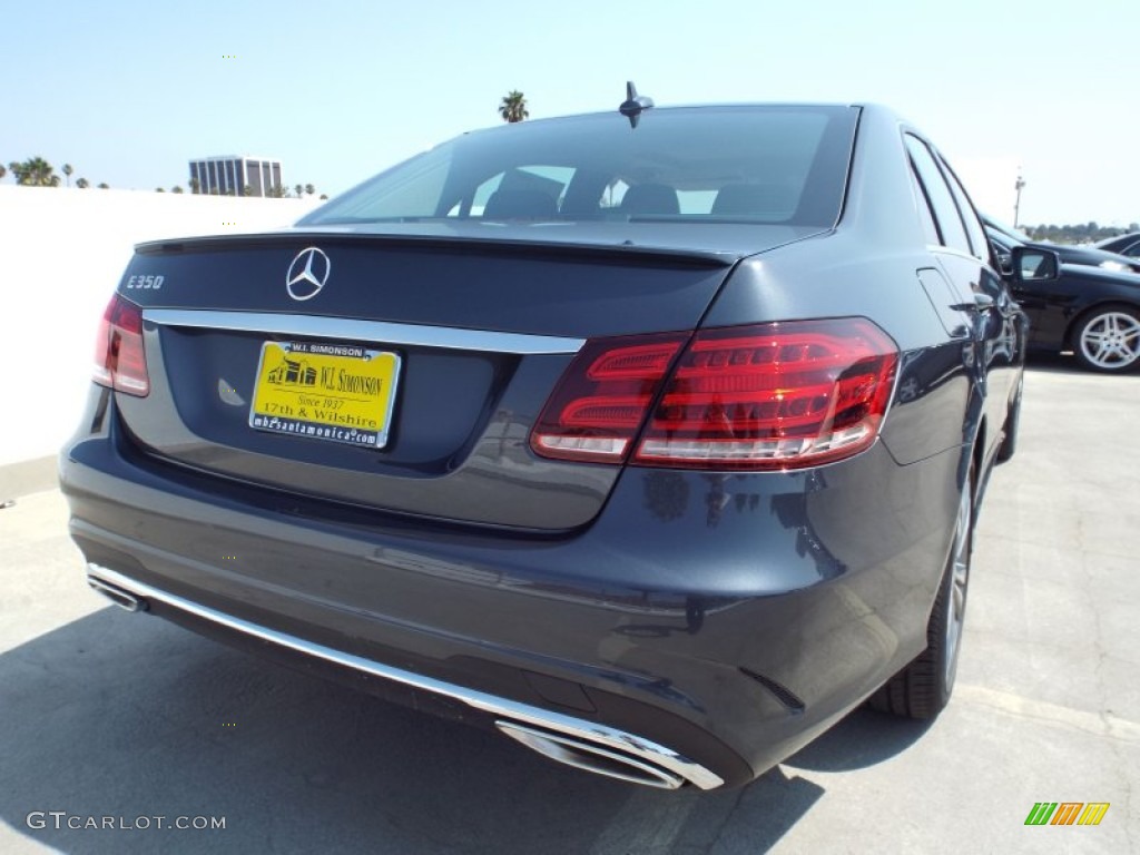 2014 E 350 Sport Sedan - Steel Gray Metallic / Black photo #4