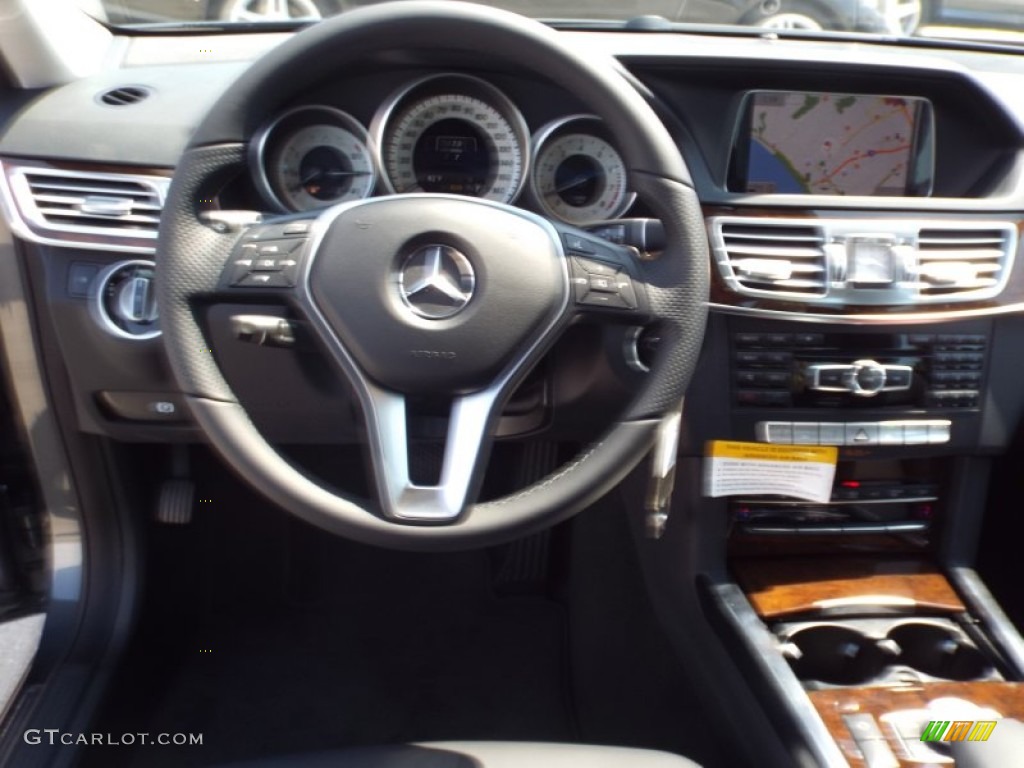 2014 E 350 Sport Sedan - Steel Gray Metallic / Black photo #9